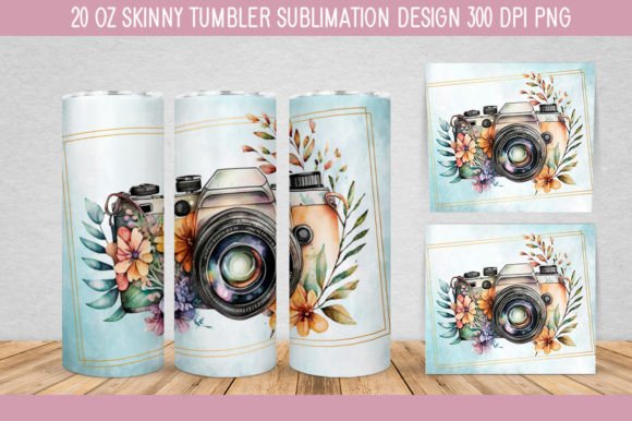 Download Floral Camera Watercolor PNG - Camera watercolor Collection
