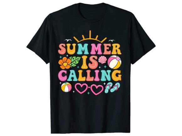 Download Summer is Calling Summer T-Shirt Design - Summer Collection