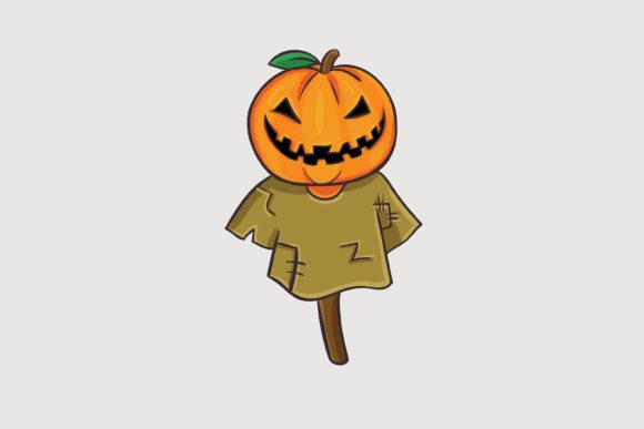Download Halloween Scarecrow Illustration - Scarecrow illustration Collection