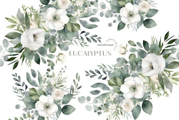 Download Elegant Eucalyptus Greenery Clipart - Greenery Collection