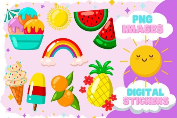 Download Summer Clipart - Seasonal Clipart - Ice - Summer Collection