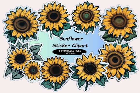 Download Sunflower Sticker Clipart - Premium Resources