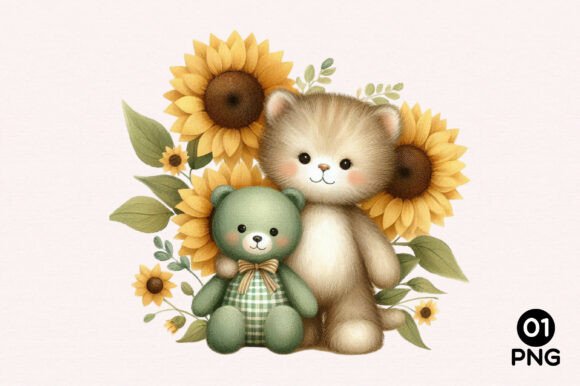 Download Summer Sunflower Clipart Design - Summer Collection