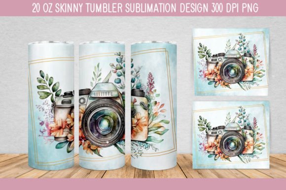 Download Floral Camera Watercolor PNG - Camera watercolor Collection