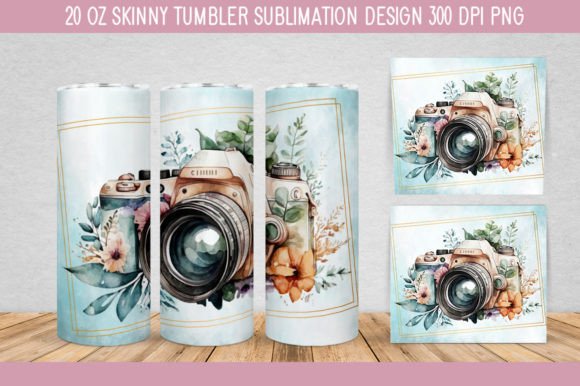 Download Floral Camera Watercolor PNG - Camera watercolor Collection