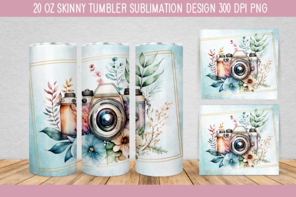 Download Floral Camera Watercolor PNG - Camera watercolor Collection