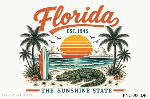 Download Summer Florida Beach Trip Alligator Png - Summer Collection