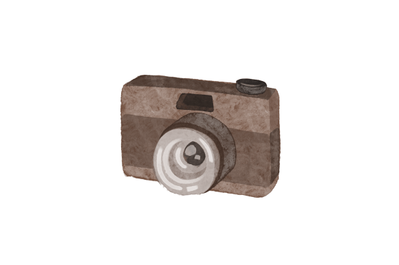 Download Vintage Camera Watercolor - Camera watercolor Collection