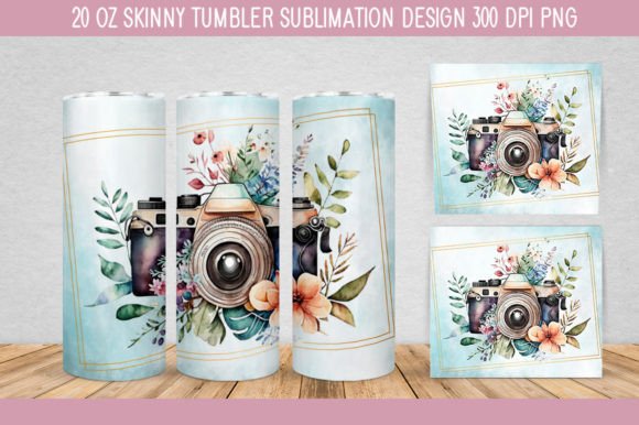 Download Floral Camera Watercolor PNG - Camera watercolor Collection