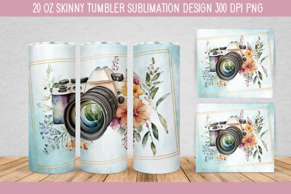 Download Floral Camera Watercolor PNG - Camera watercolor Collection